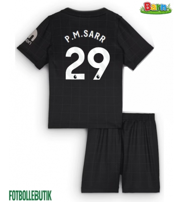 Tottenham Hotspur Pape Matar Sarr #29 Bortaställ Barn 2025-26 Kortärmad (+ Korta byxor)